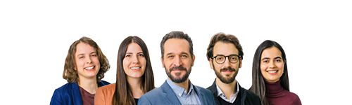 Team-Mitglieder von ESG Plus