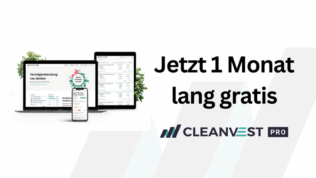 CLEANVEST PRO Gratismonat